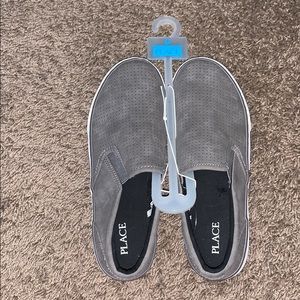 Boys Uniform Slip On Sneakers